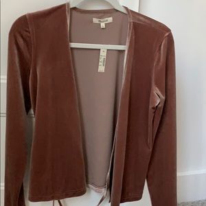 Velvet Madewell wrap top Brand NEW
